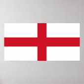 Engelse vlag (Engeland) Poster (Voorkant)