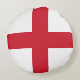Engelse Vlag (Engeland) Rond Kussen