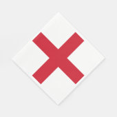 Engelse Vlag (Engeland) Servet (Hoek)