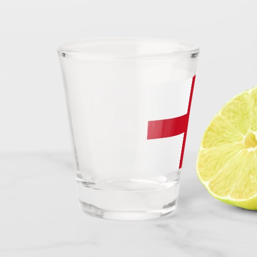 Engelse vlag (Engeland) Shot Glas (Links)