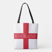 Engelse vlag Engeland stint Tote Bag (Achterkant)