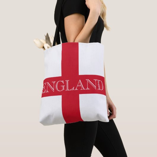 Engelse vlag Engeland stint Tote Bag (Dichtbij)