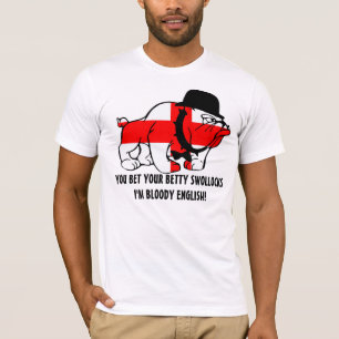 Engelse vlag: English Rhyming slang T-shirt