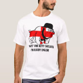 Engelse vlag: English Rhyming slang T-shirt (Voorkant)