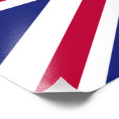 Engelse vlag foto afdruk (Hoek)