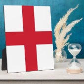 Engelse vlag fotoplaat (Zijkant)