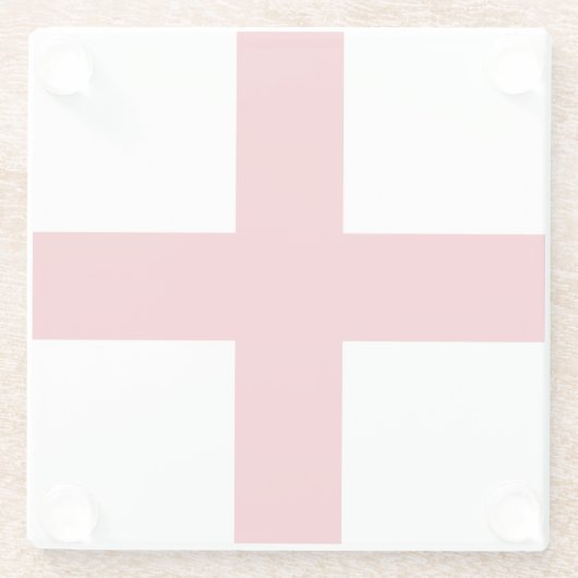 Engelse vlag glazen onderzetter (Achterkant)