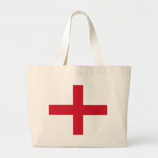 Engelse vlag grote tote bag