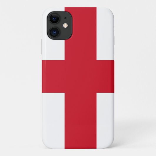 Engelse vlag Hoesje-Mate iPhone case (Achterkant)