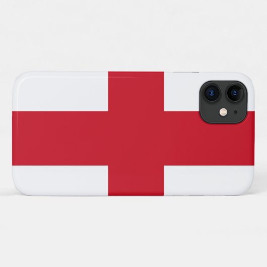 Engelse vlag Hoesje-Mate iPhone case (Achterkant (horizontaal))