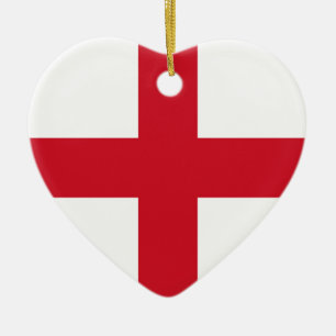 Engelse vlag keramisch ornament