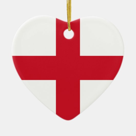 Engelse vlag keramisch ornament (Voorkant)