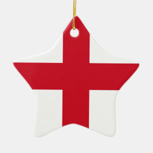 Engelse vlag keramisch ornament