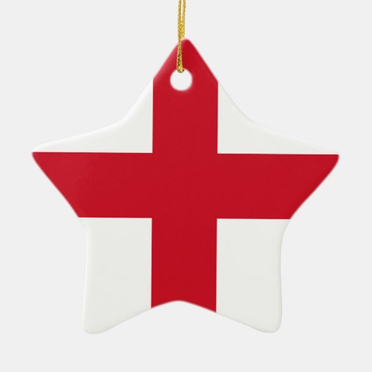 Engelse vlag keramisch ornament (Voorkant)