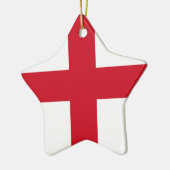 Engelse vlag keramisch ornament (Links)