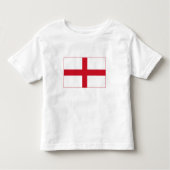 Engelse vlag kinder shirts (Voorkant)
