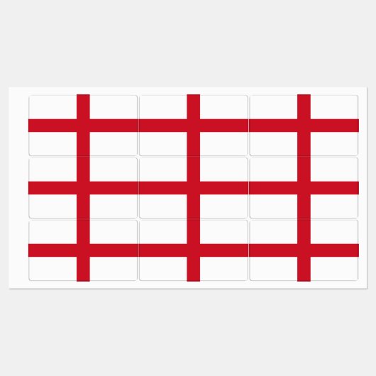 Engelse vlag labels (Vel)