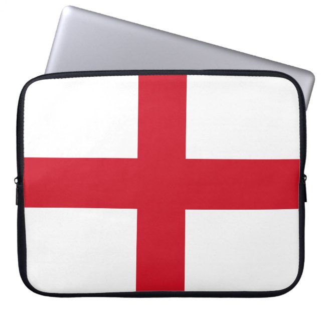 Engelse vlag laptop sleeve (Voorkant)