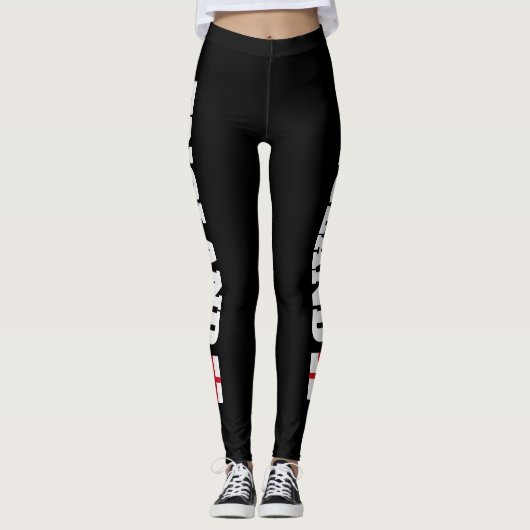 Engelse vlag leggings (Voorkant)