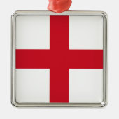 Engelse vlag metalen ornament (Voorkant)