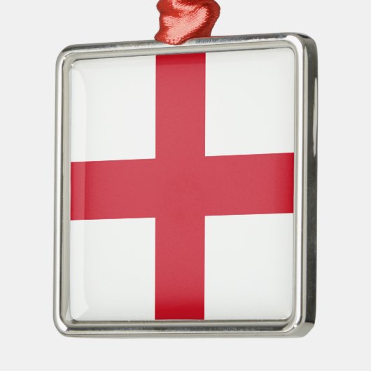 Engelse vlag metalen ornament (Links)