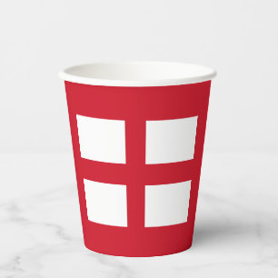Engelse vlag papieren bekers