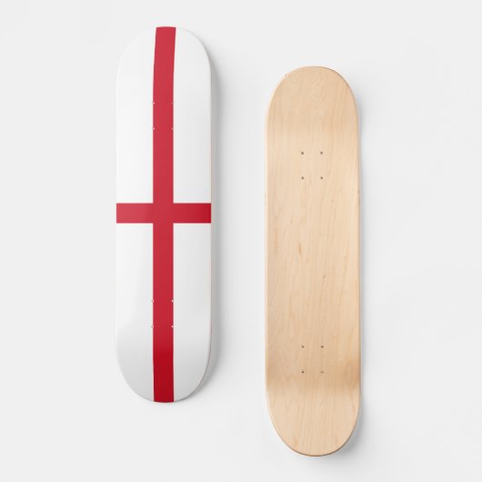 Engelse vlag persoonlijk skateboard (Voorkant)