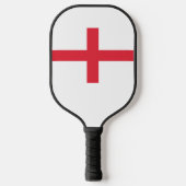 Engelse vlag pickleball paddle (Voorkant)