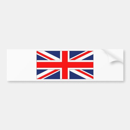 ENGELSE_VLAG.png Bumpersticker (Voorkant)