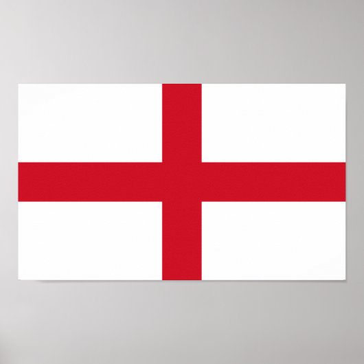 Engelse vlag poster (Voorkant)