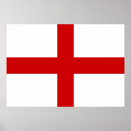 Engelse vlag poster (Voorkant)
