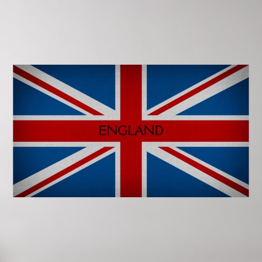 Engelse vlag poster (Voorkant)
