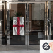 Engelse vlag raamsticker (Kantoordeur)
