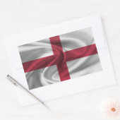 Engelse vlag rechthoekige sticker (Envelop)