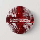 Engelse vlag ronde button 5,7 cm (Voorkant)