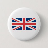 Engelse vlag ronde button 5,7 cm (Voorkant)