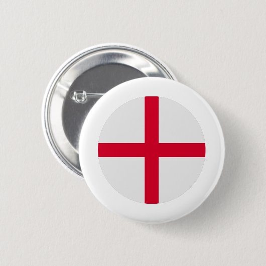 Engelse vlag ronde button 5,7 cm (Voorkant /achterkant)