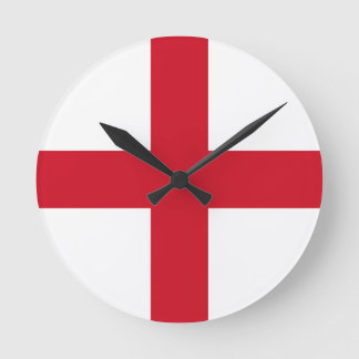 Engelse vlag ronde klok