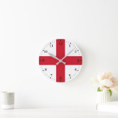 Engelse vlag ronde klok (Huis)