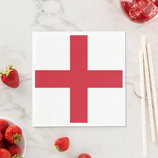 Engelse vlag servet (Insitu)