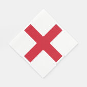 Engelse vlag servet (Hoek)