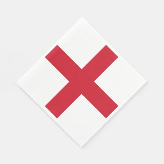 Engelse vlag servet (Hoek)