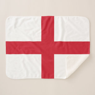 Engelse vlag sherpa deken