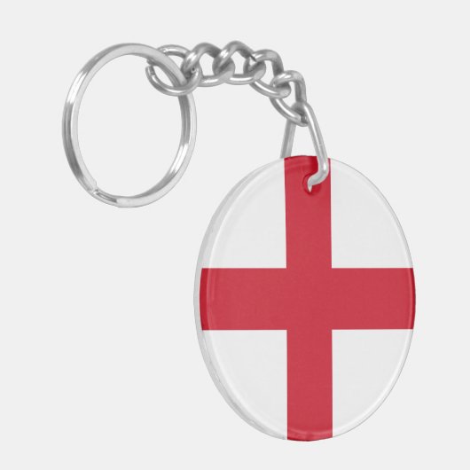 Engelse vlag sleutelhanger (Voorkant Links)