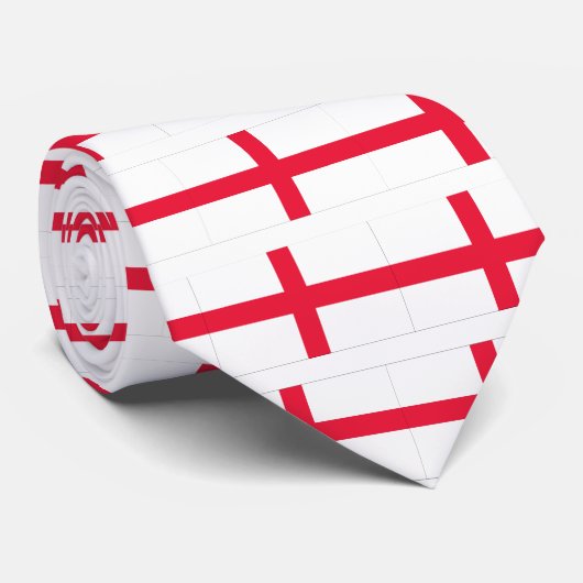 Engelse vlag stropdas (Opgerold)