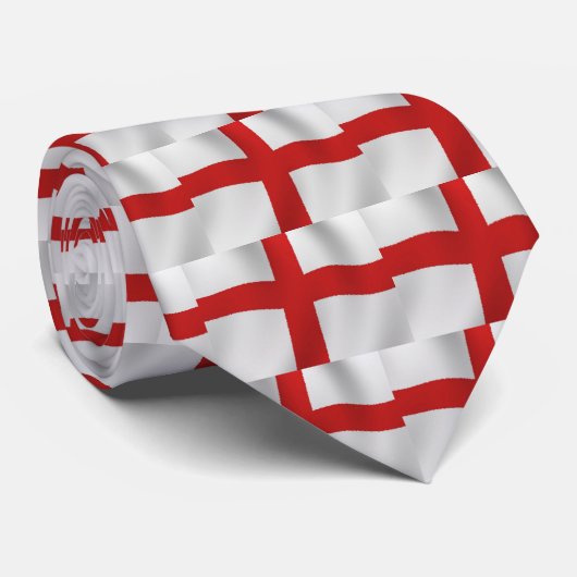 Engelse vlag stropdas (Opgerold)