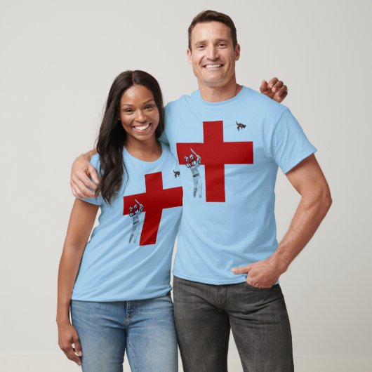 Engelse vlag t-shirt (Unisex)