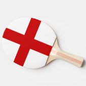 Engelse vlag tafeltennisbatje (Zijkant)