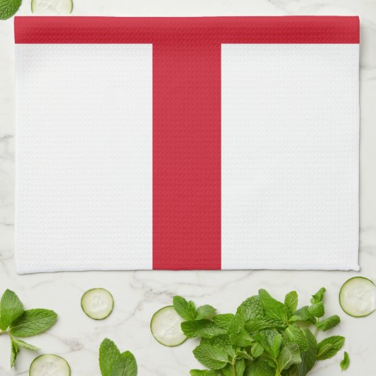 Engelse vlag theedoek (Gevouwen)