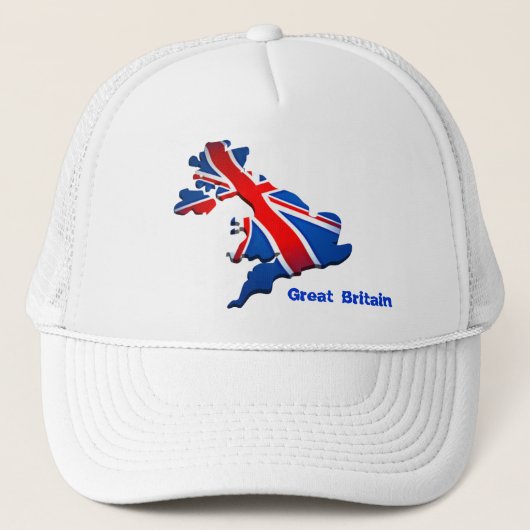 engelse vlag trucker pet (Voorkant)